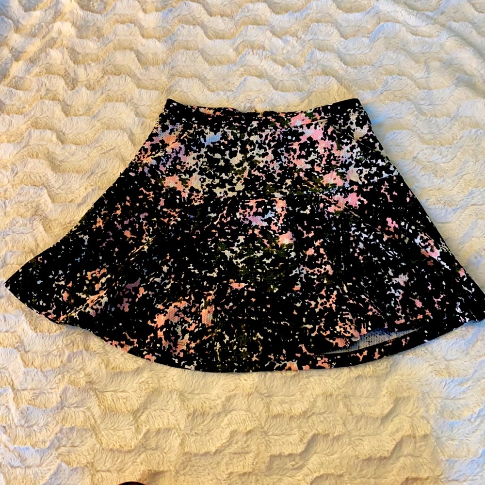 Camo print skirt
